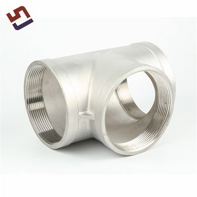 Acciaio inossidabile 90 gradi tubo di montaggio NPT maschio gomito Tee flange riduttore